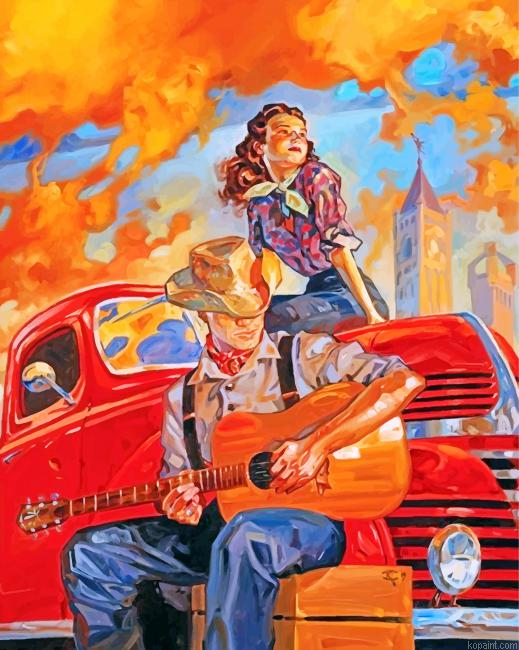 Western Couple Painting By Numberss.png