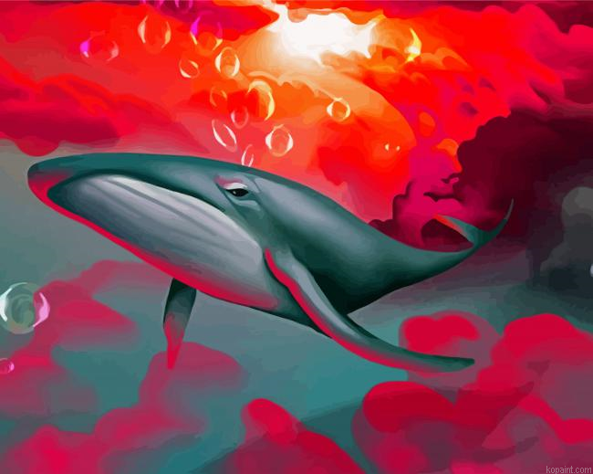 Whaleshark Underwater Art Painting By Numberss.png