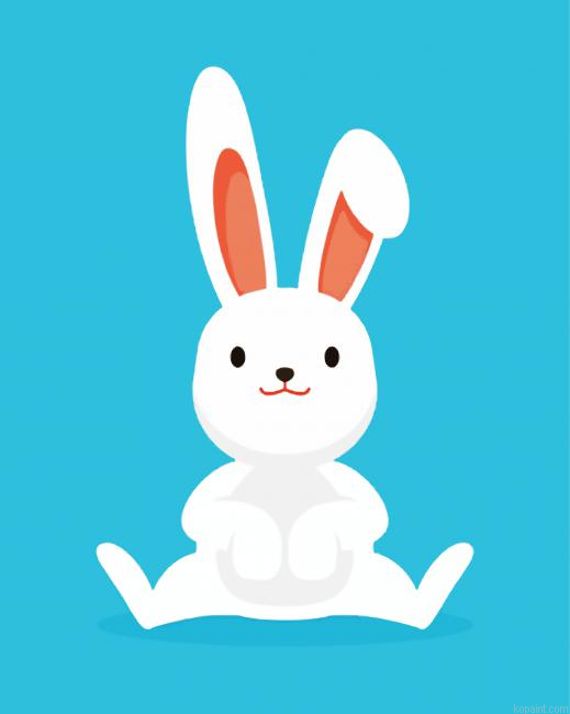 White Bunny Paint By Numbers.png