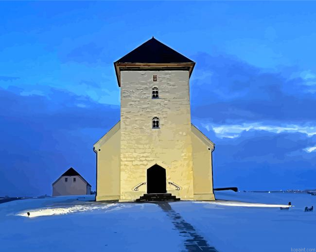 White Croft Home Iceland Paint By Numbers