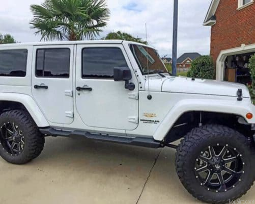 White Jeep Car Painting By Numberss.png