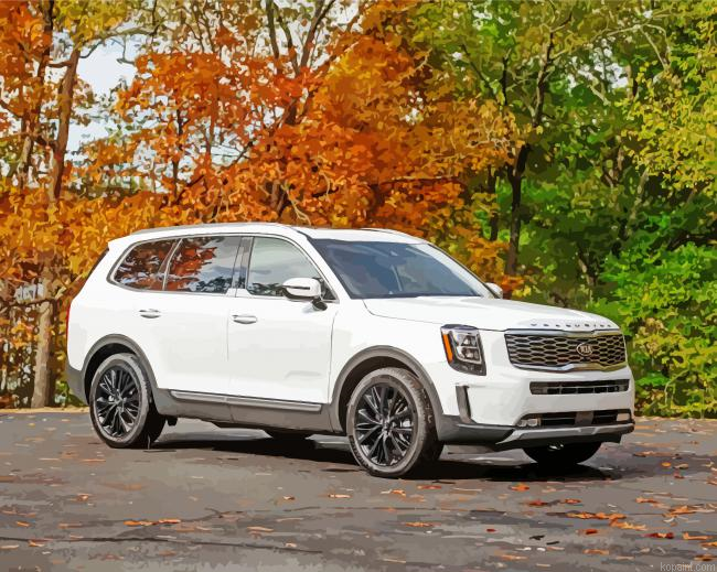 White Kia Telluride Painting By Numberss.png