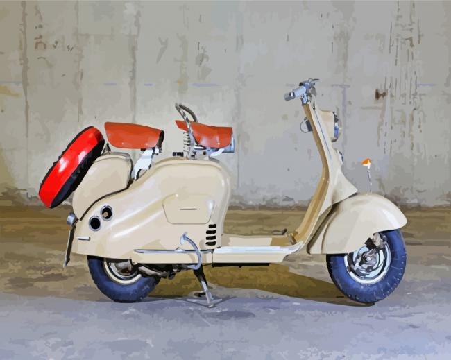 White Lambretta Scooter Painting By Numberss.png