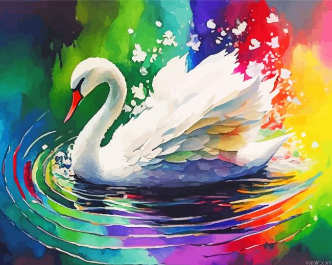 White Swan Painting By Numberss.png