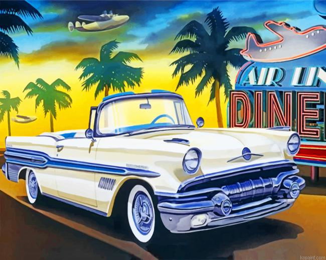 White Vintage Car Painting By Numberss.png