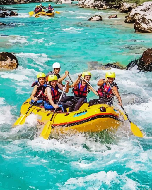Whitewater Rafting Painting By Numberss.png