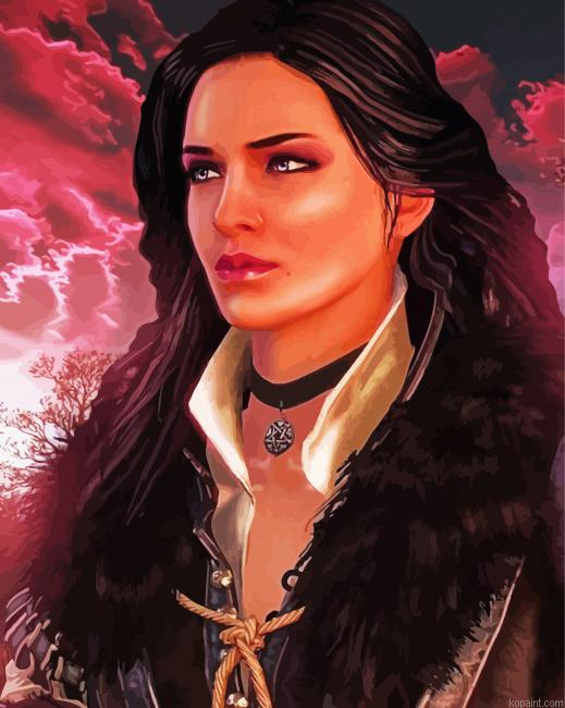 Wicther Jaskier Art Paint By Numbers