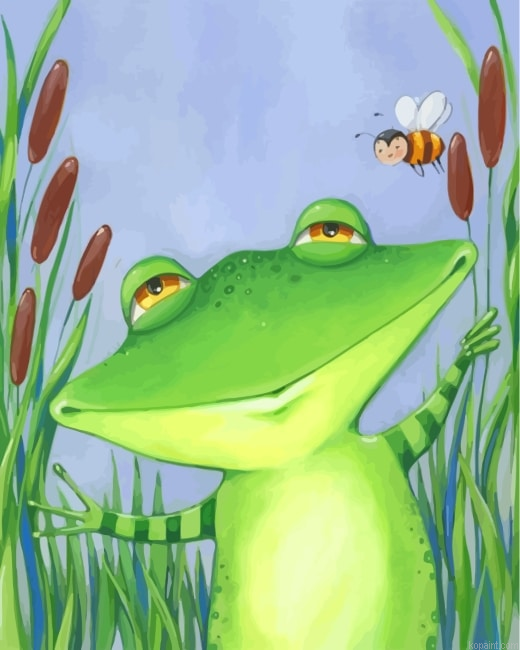Wide Mouth Frog Painting By Numberss.png