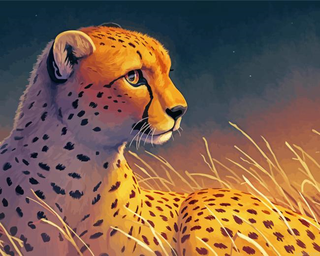 Wild Cheetah Painting By Numberss.png
