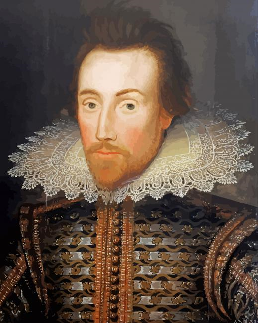William Shakespeare Portrait Painting By Numberss.png