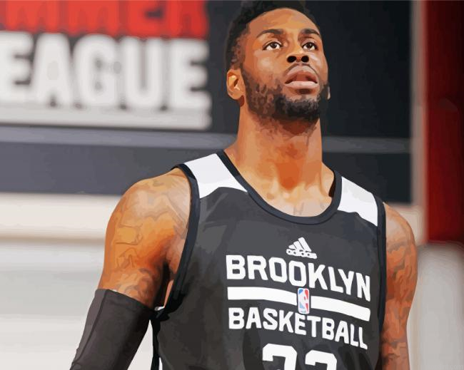 Willie Reed Basketballer Paint By Numbers