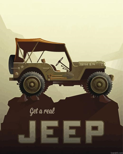 Willys Jeep Painting By Numberss.png