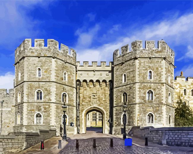 Windsor Castle Building Painting By Numberss.png