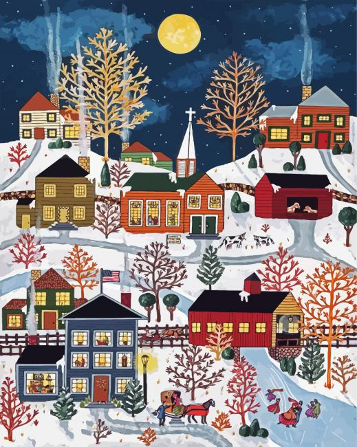 Winter In Vermont Paint By Numbers.png