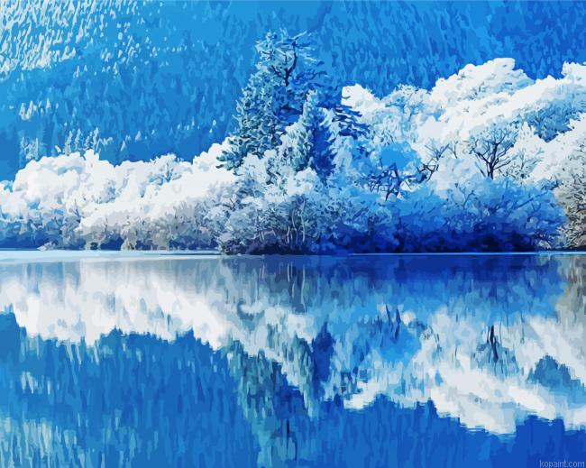 Winter Reflections Painting By Numberss.png