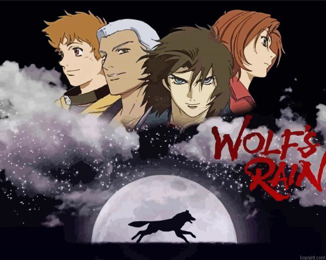 Wolfs Rain Poster Paint By Numbers