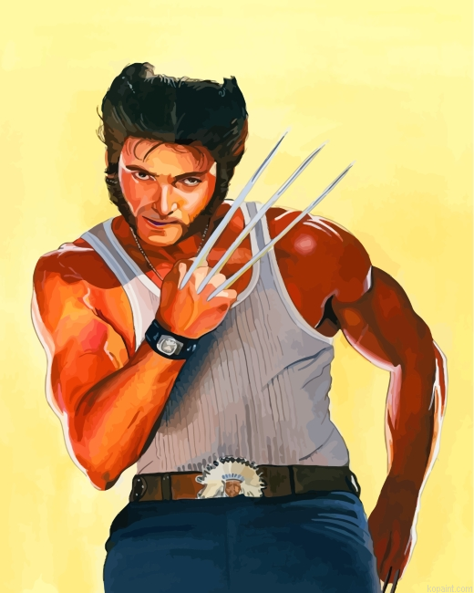 Wolverine Marvel Painting By Numberss.png