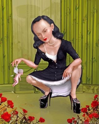Woman And Cherub Painting By Numberss.png