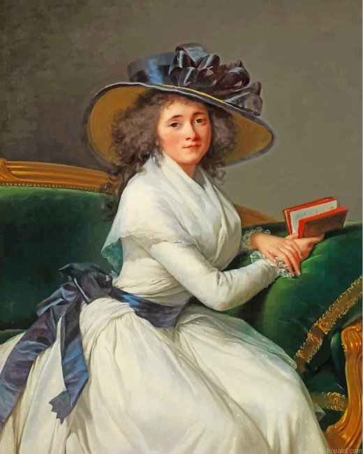 Woman Art By Elisabeth Vigee Painting By Numberss.png
