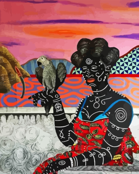 Woman By Kelechi Nwaneri Painting By Numberss.png
