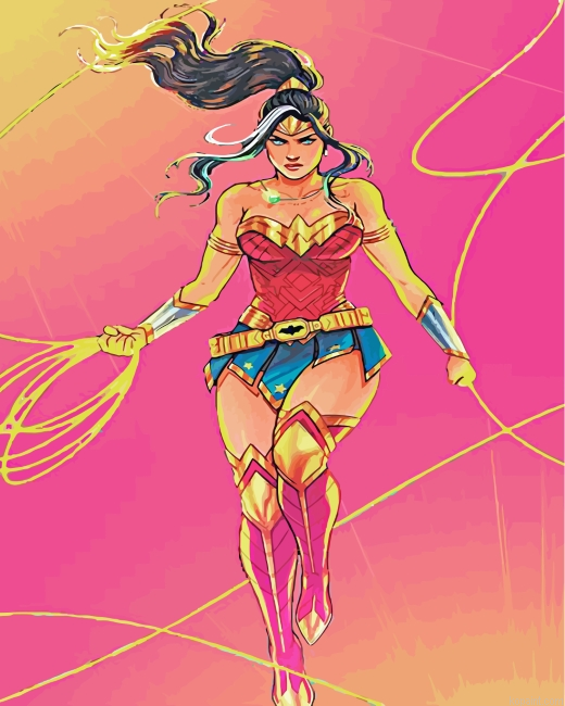 Wonder Woman Painting By Numberss.png