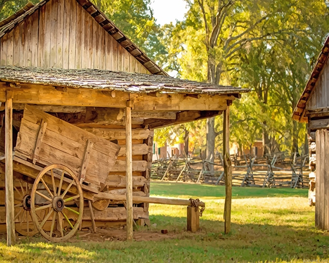 Wooden Barn New Painting By Numberss.png