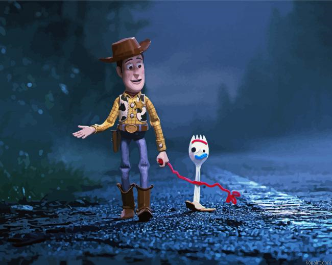 Woody And Forky Painting By Numberss.png
