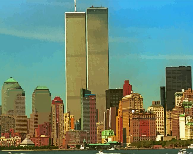 World Trad Center Ny Painting By Numberss.png