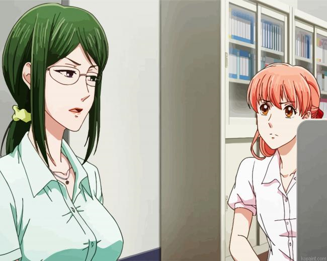 Wotakoi Characters Paint By Numbers