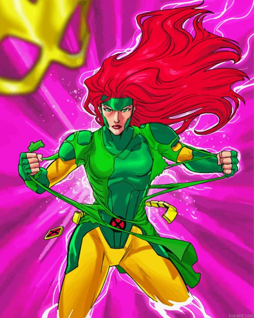 X Men Jean Grey Painting By Numberss.png