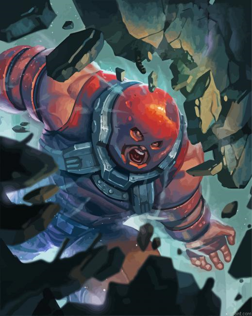 X Men Juggernaut Hero Painting By Numberss.png