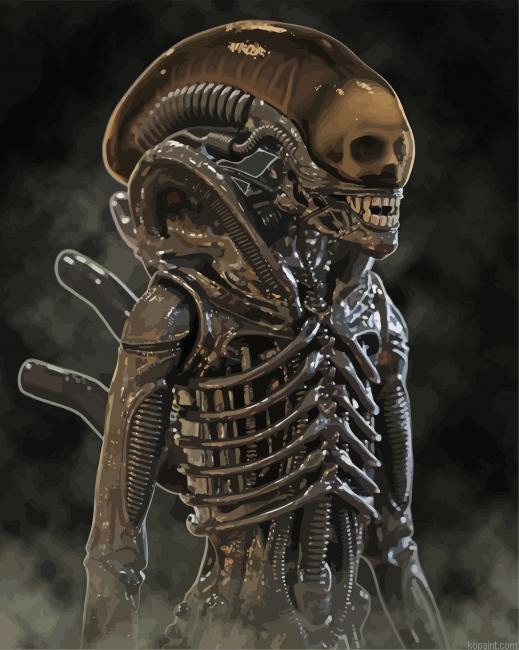 Xenomorph Paint By Numbers.png