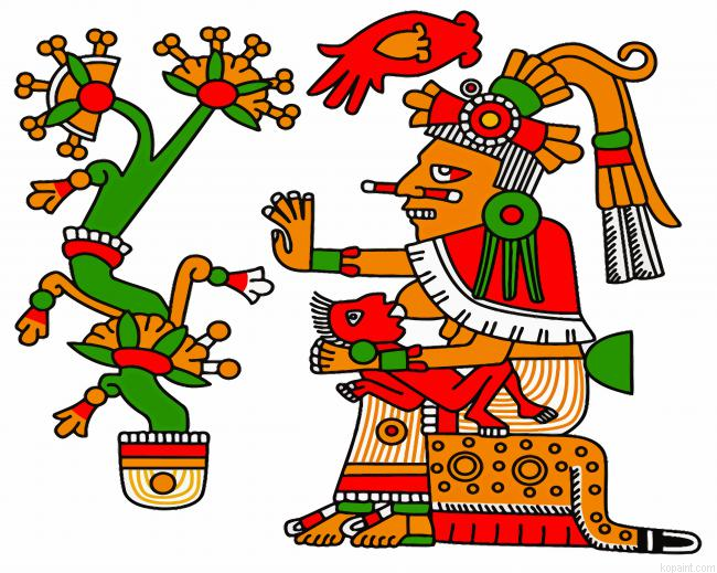 Xochiquetzal Art Painting By Numberss.png