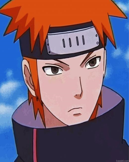 Yahiko Face Painting By Numberss.png