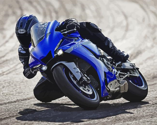 Yamaha Biker Painting By Numberss.png