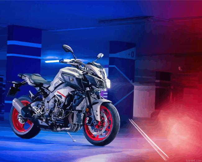 Yamaha Mt 10 Motorcycle Painting By Numberss.png