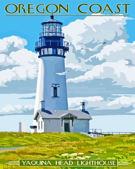 Yaquina Head Oregon Coast Lighthouse Painting By Numberss.png