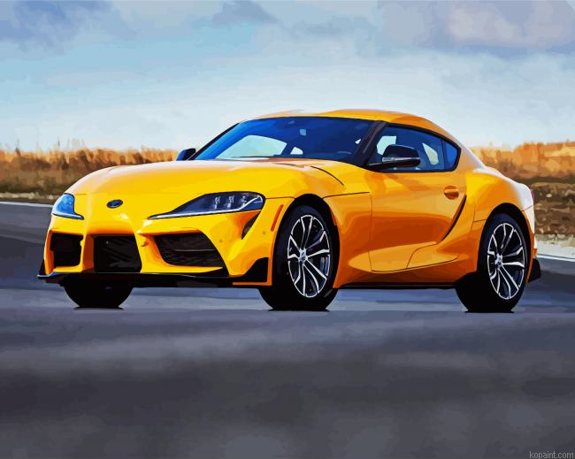 Yellow Supra Painting By Numberss.png