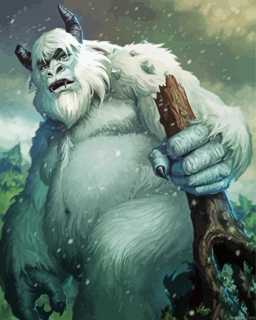 Yeti Painting By Numberss.png