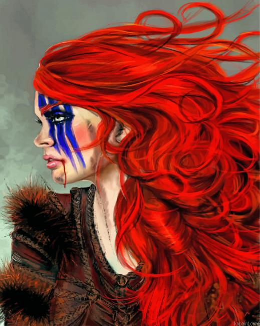 Ygritte Got Art Painting By Numberss.png