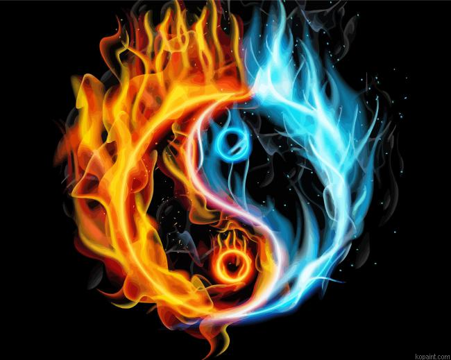 Yin Yang Fire Painting By Numberss.png