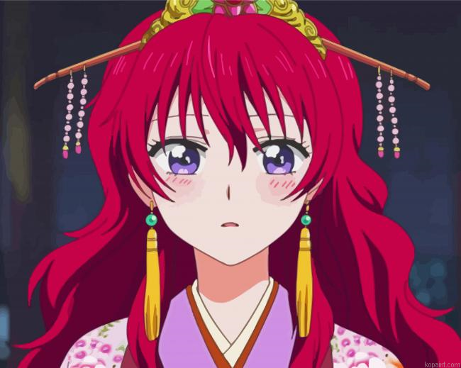 Yona Anime Girl Painting By Numberss.png