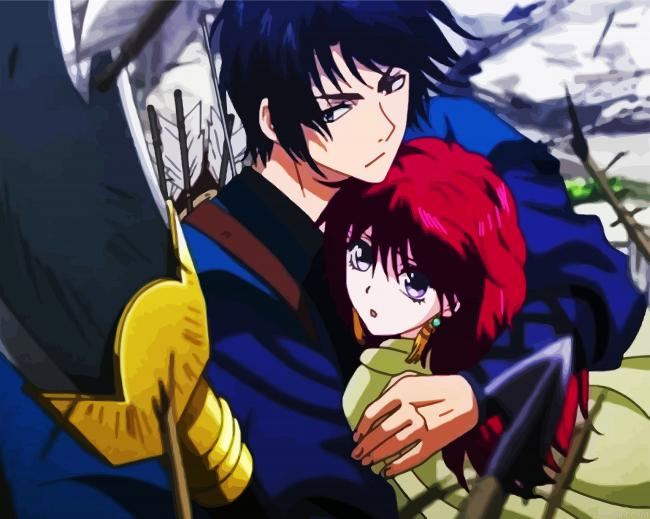 Yona Of The Dawn And Hak Painting By Numberss.png