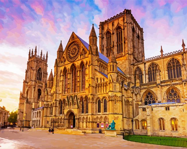 York Minister Cathedral Paint By Numbers.png