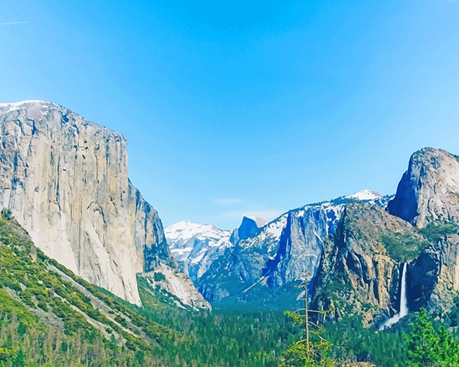 Yosemite California Mountains New Painting By Numberss.png