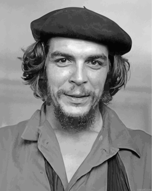 Young Che Guevara Painting By Numberss.png