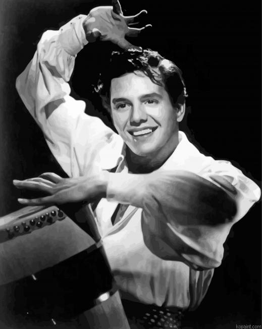 Young Desi Arnaz Paint By Numbers