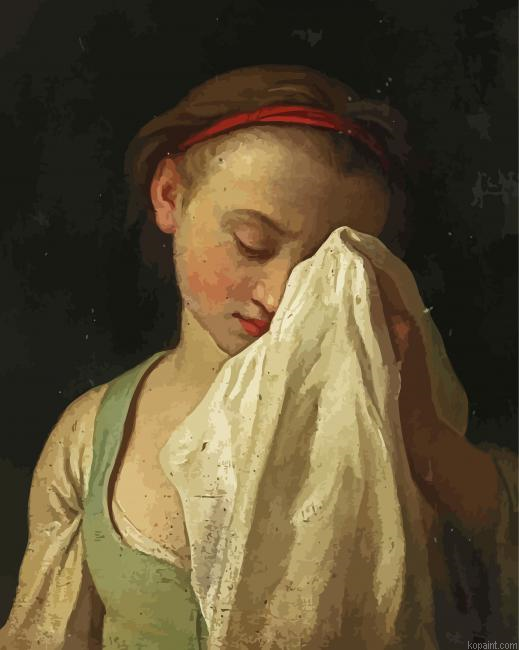 Young Girl Crying Paint By Numbers.png