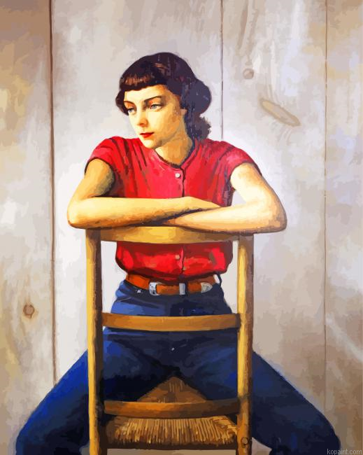 Young Girl Painting By Numberss.png