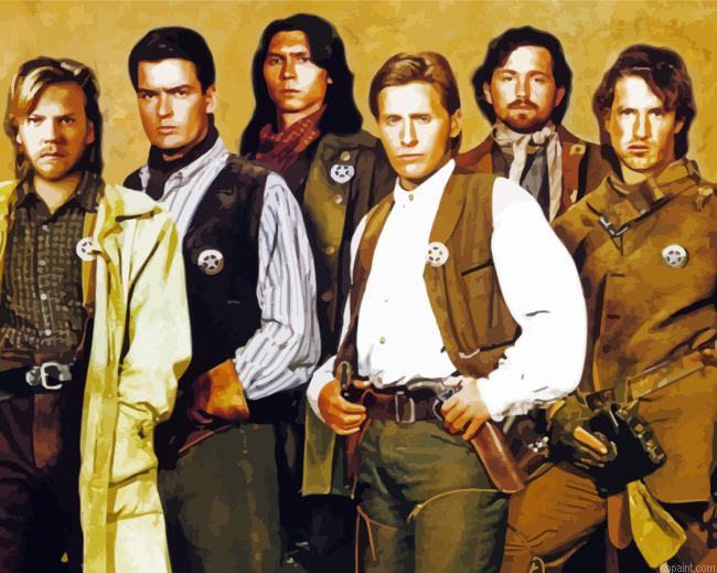 Young Guns Characters Painting By Numberss.png